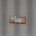 Ivilon Fixed Brackets for Curtain Rods - for 7/8 or 1 Inch Rods. Set of 2 - Black