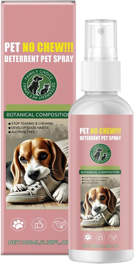 Bitter Apple Spray for Dogs to Stop Chewing No Chew Spray for Dogs Effectively Protect The Safety of Furniture,Plant,Shoes
