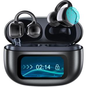 Translation Earbuds Real Time, AI 144 Language Translator Earbuds, Audifonos Traductores Ingls Espaol, 3-in-1 Open Ear Translation Headphones for Travel Learning, iOS/Android Compatible (G08-black)
