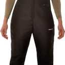 Arctix Essential Insulated Bib Womens Overalls (1X/27" Inseam, Black)