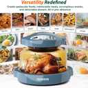 Nuwave Pro Plus 2 Infra-Red Oven, Countertop, Convection, Cook Fresh or Frozen, No Defrosting or Preheating, Cook Healthy, 360 Surround Heat, Adjustable Temps, 100 Presets, 50 Memory, Tough Power Dome, Cook up to a 10lb Turkey