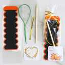 2 x Winlyn 48 Sets 6 Styles Fall Magic Color Scratch DIY Bookmarks Craft Kits Rainbow Scratch Paper with Scratching Tools Ribbons Art Sets for Kids Students Party Favors Classroom Activities