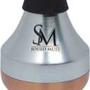 Soulo SM8525 Trumpet Harmon-Style Wah Wah Mute, Copper Bottom - 5.5 x 4.25 x 4.25 inches