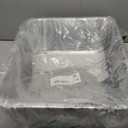 Stainless Steel Litter Box - Cat Litter Box Easy to Clean, Never Absorbs Odor, Stains, or Rusts - Silver (17.7" L x 13.5" W x 6" H)