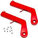 Ally Tools 2-in-1 Pistol Rock Style Flint Striker with 12 Striker Flints - Perfect for Welding, Camping Stove, Torch, Spark Lighter