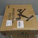 MOMODA Under Desk Bike Pedal Exerciser with LCD Display Portable Mini Exercise Bike for Arm and Leg (Black)