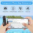 Rynapac IPX8 Waterproof Phone Pouch - 8.5in, 2 Pack Waterproof Phone Case for iPhone 17 16 15 Pro Max, Galaxy S26 S25 Ultra, Cellphone Dry Bag with Lanyard for Beach Vacation Travel Cruise Essentials