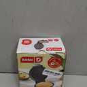 DASH Mini Maker Electric Round Griddle for Individual Pancakes, Cookies, Eggs & other on the go Breakfast, Lunch & Snacks with Indicator Light + Included Recipe Book - Aqua,4 Inch