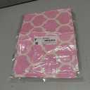 Smiry Picnic Fitted Table Cover, 4 Foot Flannel Backed Vinyl Tablecloth, 48"x30"