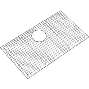 27.5 in. x 15.5 in. Rear Drain Kitchen Sink Protector with Supersoft Silicone Feet in 304 Grade Stainless Steel