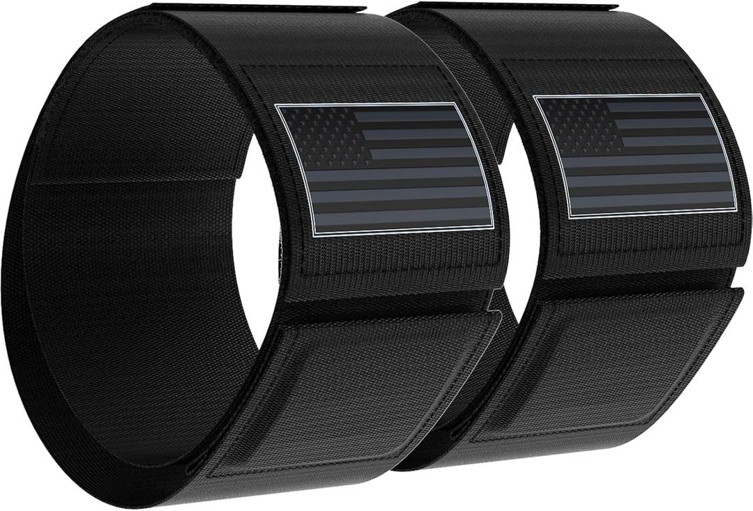 Sentry Strap with Larger-Sized Magnet, Magnetic Rifle Sling Strap Staging, Adjustable Retainer Band Ideal as Gun Accessories for Rifle, Shotgun and Carbines