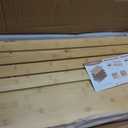 Bamboo Wire Shelf Covers, 30" W x 16" D, 4-Pack, Natural