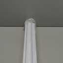 Joydeco No Drill Zebra Blinds for Windows, Cordless Day & Night Dual Sheer Roller Shades, Easy Installation, Free-Stop Light Filtering Privacy Blinds for Home(White,34" W x 75" H,2025 Version)