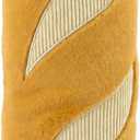Linzy 20” Long Pals Baguette Squeaky Plush Dog Toy, Squeaky Chew Toy for Small Medium Large Dogs, Soft Pet Toy for All Breeds to Keep Them Entertained, Teeth Cleaning, Bread Shape, Amber-Brown