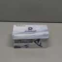 Ski Goggles Snowboard Goggles for Men Women Adults Youth,Over Glasses OTG/100% UV Protection/Anti-fog/Wide Vision (A01-White/Silver(vlt 13.8%))