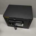 1.2 Cub Small Fireproof Safe for Home, Personal Fire Safe Box with Digital Keypad Key and Removable Shelf, Small Security Box for Money Firearm Medicine Valuables