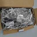LitHome 21ft x 5ft Christmas Net Lights, 360 LED Mesh Fairy String Lights with 8 Modes, Connectable Plug in Waterproof Mesh Lights for Bushed,Trees,Yard,Patio,Garden Decorations(Warm White)