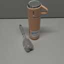 Stainless Steel Thermo 500ml/16.9oz Vacuum Insulated Bottle with Cup for Coffee Hot drink and Cold drink water flask.(Pink,Single)