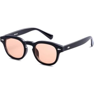 Gtand Unisex Vintage Retro Round Style Tinted Sunglasses For Men Women Fashion Circle Sun Glasses 46mm