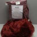 2 duduta Burgundy Faux Sheepskin Runner Rugs 2x6 ft, Fluffy Shag Bedroom Dorm Rugs Decor Fur Seat Couch Covers Washable