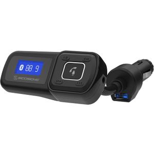 Scosche BTFM BTFREQ Universal Bluetooth Handsfree Car Kit with FM Transmitter for Vehicles