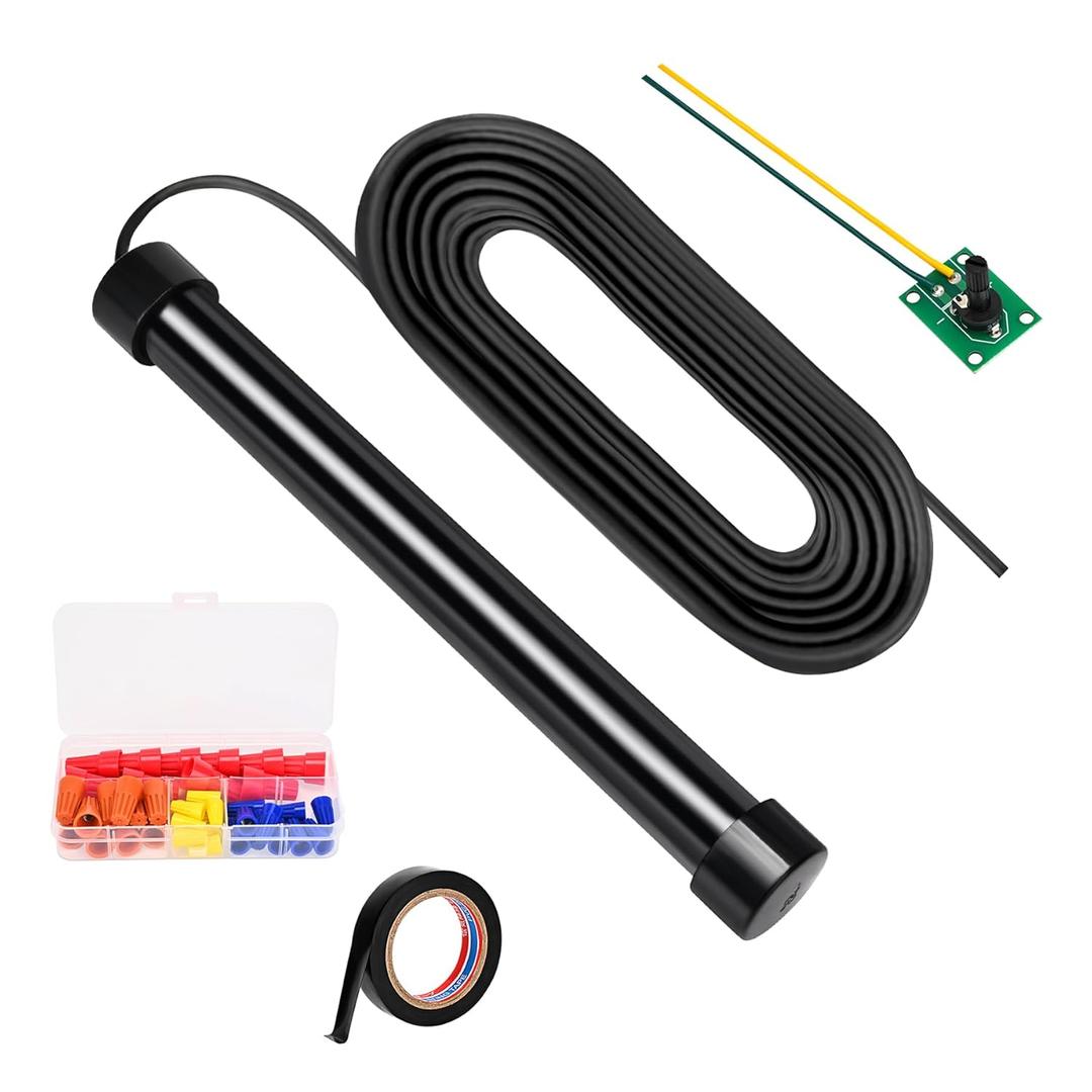 100FT. Upgraded Vehicle Exit Sensor with 100 ft Cable, Automatic Gate Opener Car Detector, Compatible with Mighty Mule,Ghost Controls,LiftMaster Vehicle Door Opening Systems