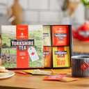 Yorkshire Tea Assorted Teas Sampler, Variety Gift Box, Individually Wrapped Bags, 20 Count (Pack of 1), Gold, Red, Caramelised & Malty Biscuit Brews, Caffeinated, Enjoy Hot or Iced, 20 Teabags (EXP 09/30/26)