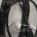 10Ft 3 Prong AC Power Cord TV Universal Treadmills Cable for Computer Monitor, Horizon Fitness Treadmills, Superfit, BowFlex, Sole E35 E55 F63 F80,Goplus, Walking Pad Treadmill Charger Replacement