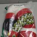 Christmas Tree Topper Snowman, Unique Holiday Xmas Decorations Funny Home Decor, Also Be Used As Curtain Tie and Hugger Bottle, Red White Green