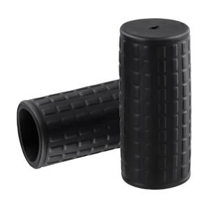 Rubber Handles for Wheelbarrow, 8-42mm Inner Diameter Wheelbarrow Handles Fit Most Wheelbarrows/Garden Cart, Non Slip & Shock Absorbing Handle Grips Replacement(122 x 40mm)