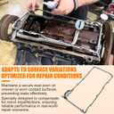 12612350 Oil Pan Gasket & B32790 Oil Pump Pickup Tube Gasket Compatible with 4.8L 5.3L 6.0L Chevy Silverado Suburban Tahoe Trailblazer GMC Sierra Yukon Cadillac Escalade - Replaces 12580672 OS30693R