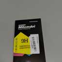 Milomdoi 3 Pack Privacy Screen Protector for iPhone 17 Pro Max [Phone Case Friendly] Accessories Private Film, 3 Pacs Tempered Glass Camera Lens Protector, with Mounting Frame for Apple Anti Spy,Black