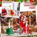 3 Set Christmas Goose Outfit Santa Claus Snowman Christmas Tree Lawn Porch 23" Goose Clothes Xmas Costume for Winter Xmas Outdoor Patio Yard Decor