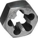 Npt Pipe Die Hex Die Carbon Steel Rethreading Die 3/8-18