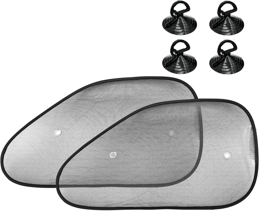 2PCS Car Window Sunshade, Side Window Sun Shade, Durable and Easy to Install, This Product Effectively Blocks Sunlight, Providing You with A Comfortable Environment