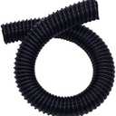 A.A Black Plastic Flex Battery Vent Hose Tubing 1-3/4" ID RVs, Campers, Trailers (10 Foot)