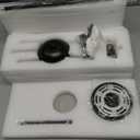 5-Light Farmhouse Chandelier Brown Rustic Chandelier for Dining Room Wood Texture Adjustable Pendant Light,Drum Chandelier for Kitchen Island Entryway Bedroom Hallway,18.9'',E26.