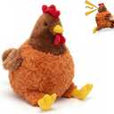 Freetoes Screaming Chicken Plush Toys,Chicken Stuffed Animal for Funny Gag Gifts,Pranks Stuff for Adults,Prank Noise Maker,Funny Dog Squeak Toys Pet Supplies,White Elephant Gifts for Adults