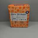 Pura Size 7 Eco-Friendly Diapers (33+lbs) Hypoallergenic, TCF, Soft Organic Cotton, Sustainable, up to 12 Hours Leak Protection, Allergy UK, Recyclable Paper Packaging, 6 Packs of 17 (102 Diapers)