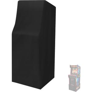Game Machine Cover Waterproof & Dust-Proof Retro Home Arcade Machine Cover Electronic Game Cover Black