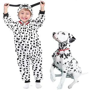 Waghaw Dalmation Costume Baby Boy's Girl's Animal Bodysuit Baby Boy Girl Halloween Costume 80