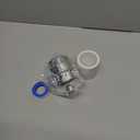 15 Stage Shower Filter and 1pcs Filter Element to Remove Chlorine and Fluoride, Reduces Dry Itchy Skin, Dandruff, Eczema, High Output Hard Water Filter Efficient Filtration