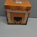 9Ft Thanksging Garland with Lights Plug in Fall Decorations for Home 50 White Bulbs Connectable Lighted Thanksgiving Garland for Indoor Outdoor Harvest Mantle Fireplace Fall Decortions(3 Packs)