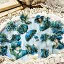 PET Stickers Set, 180 PCS Sheets for Scrapbooking, Junk Journaling, Crafting, DIY Projects, Diaries, and Art Supplies.(Age Flowers)