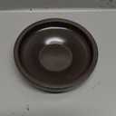 Japanese Classical Ikebana Vase Kit, Minimalist Ceramics Flower Pot Flower Shallow Container with 2.4inch Flower Frog and 2-in-1 Flower Arrangement Kenzan Needle Straightening Tool (Glaze Color)