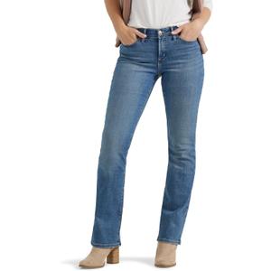 Lee Women's Ultra Lux Comfort with Flex Motion Bootcut Jean, 16 Short