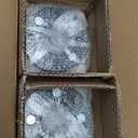 HHCSOP Golf Cart Wheel Spacers 1 Inch for EZ GO EZGO Club Car, 4x4 ATV Wheel Adapters 4x101.6mm Wheel Spacer Hub Bore 62mm with 1/2" x20 Studs - Silver