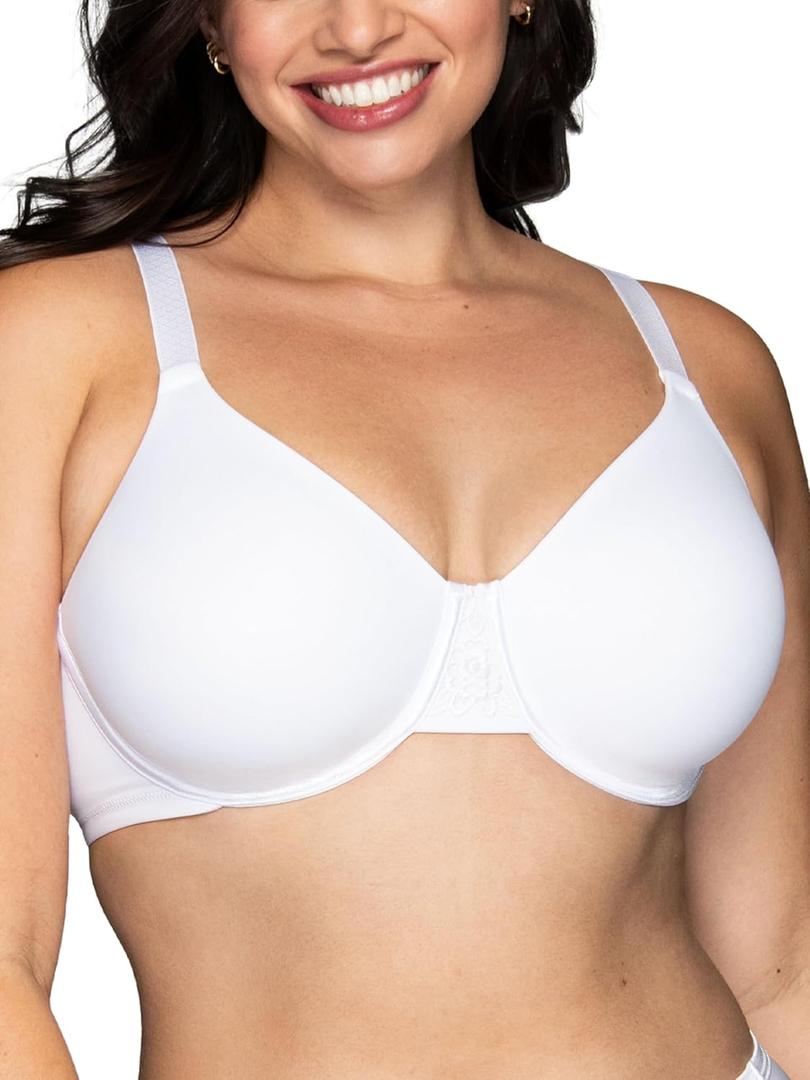 Vanity Fair Women's Beauty Back Smoothing Minimizer Bra, Minimizes Bust Line up to 1.5", Non Padded Cups up to H (42C)