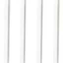 QLLY 28 inch Adjustable Metal Desk Legs, Square Office Table Furniture Leg, Table Leg, Set of 4 (White)