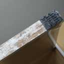 18x24 Frame Set of 2, Distressed White Wood Style - Display 18 x 24 Poster without Mat or 16x20 Picture with Mat, Wall Mounting Horizontal and Vertical